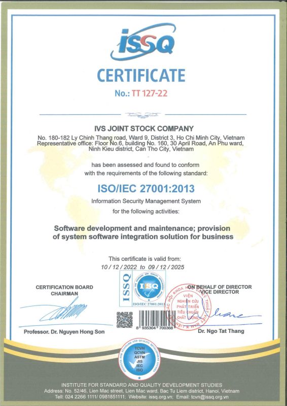 4. IVS ISO27001 2013