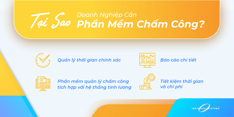 Tại sao cần phần mềm chấm công