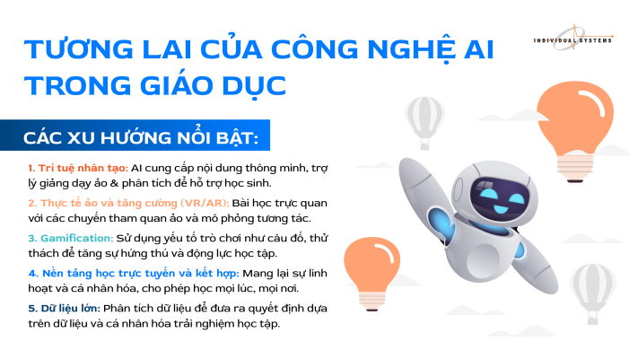 tương lai của công nghệ ai trong giáo dục
