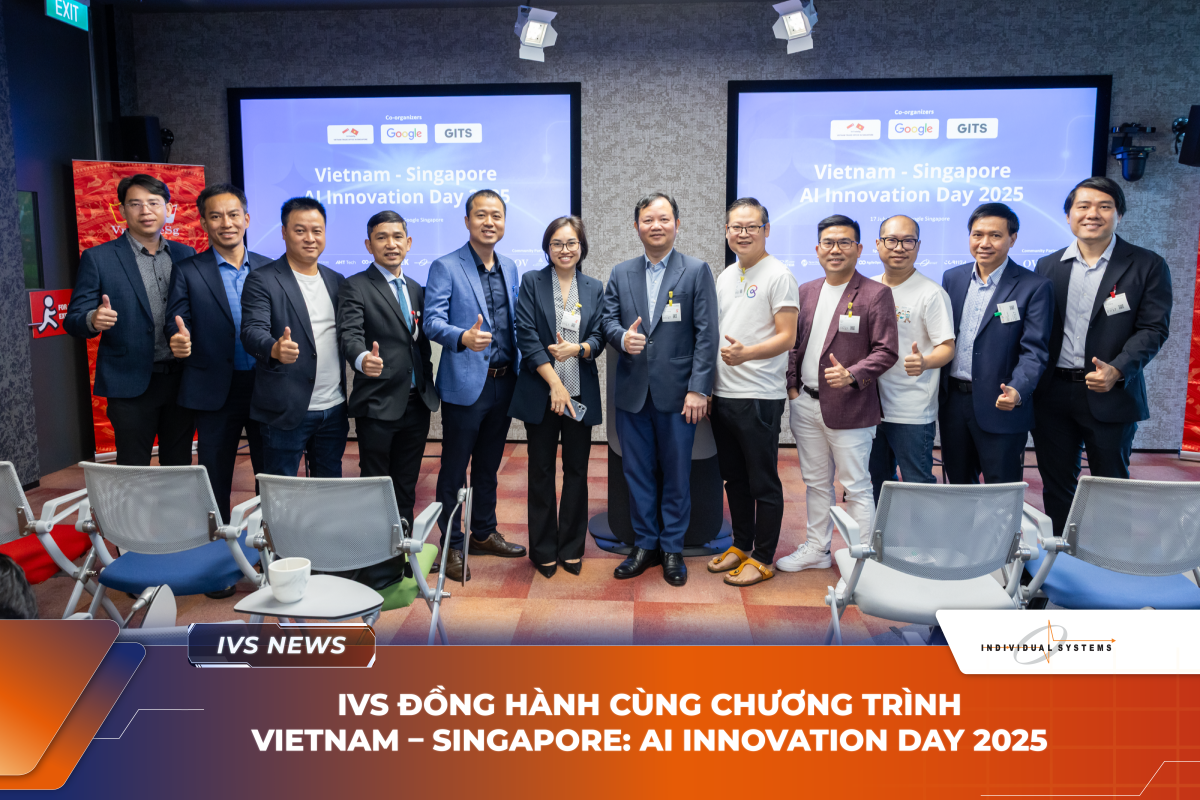 ảnh bìa IVS đồng hành cùng Vietnam – Singapore AI Innovation Day