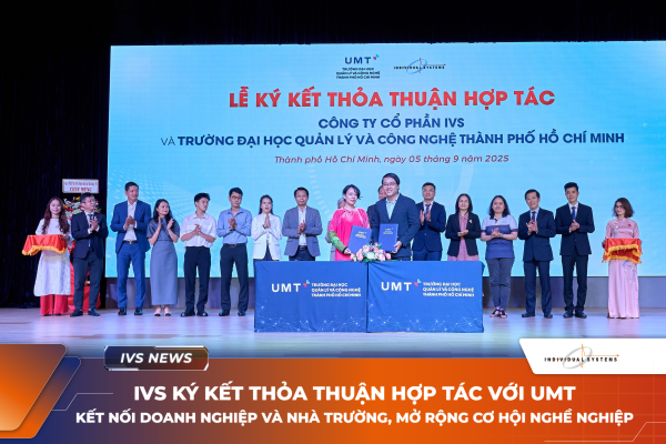 IVS ký kết thỏa thuận hợp tác cùng UTM