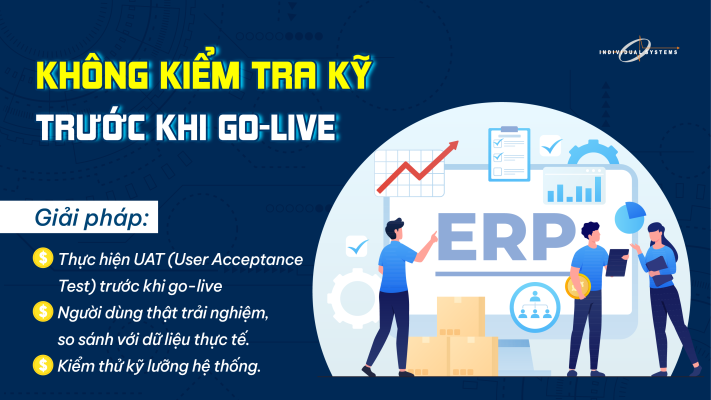 không kiểm tra kỹ trước khi go-live