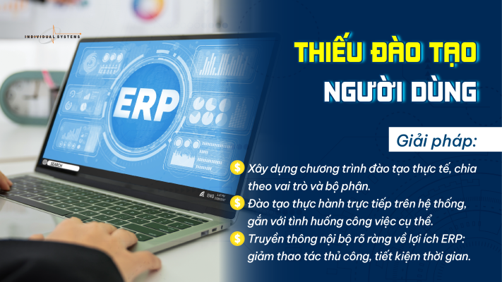 thiếu đào tạo người dùng