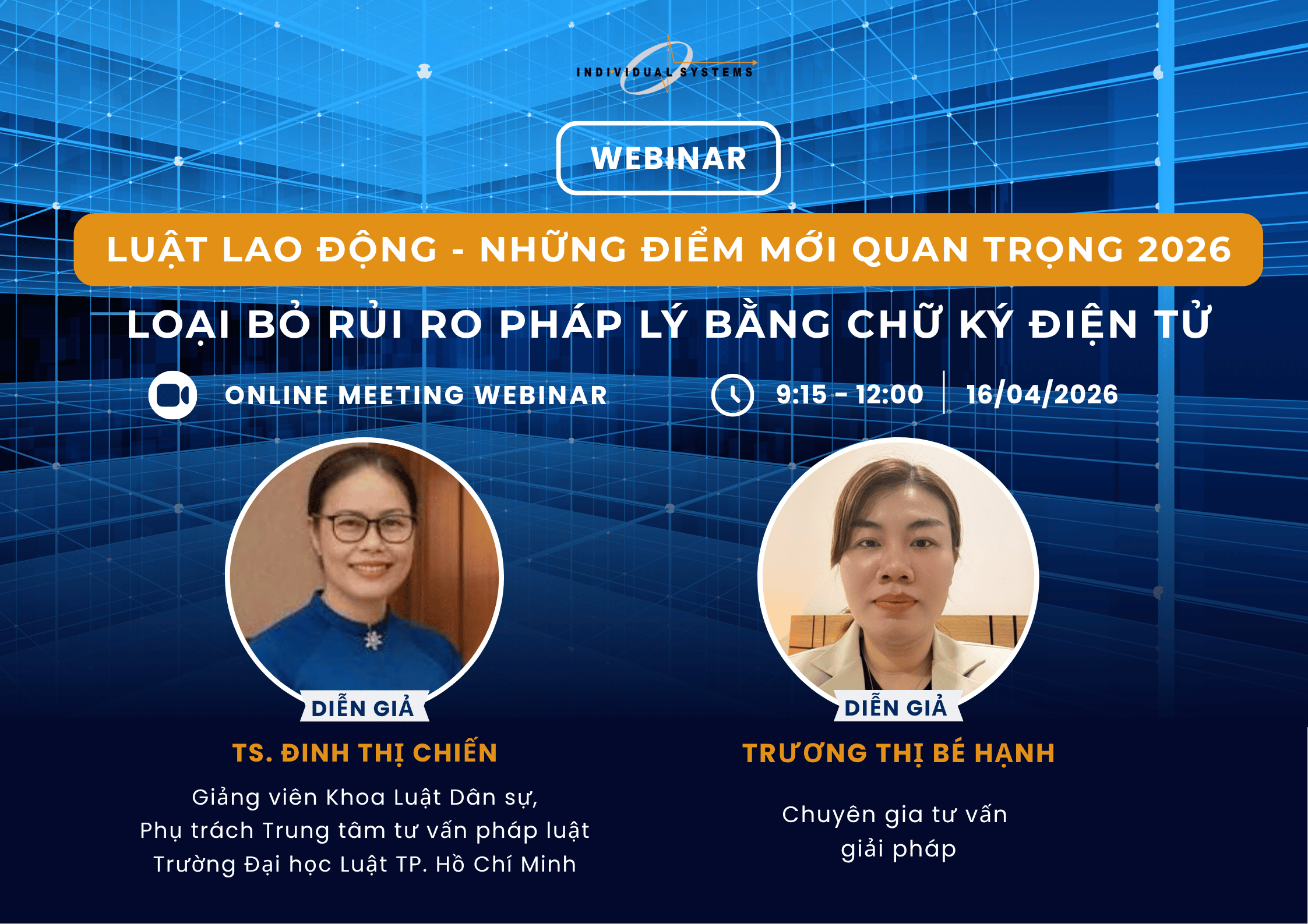 Thư mời Webinar