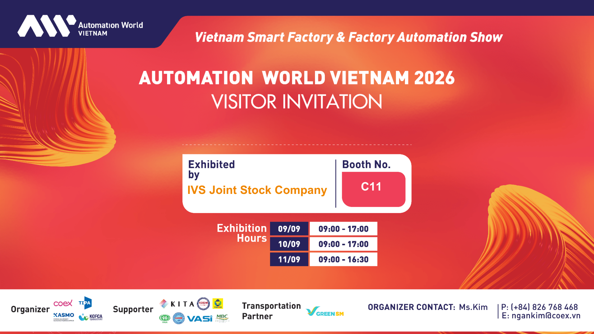 IVS CHÍNH THỨC THAM GIA AUTOMATION WORLD VIETNAM 2026